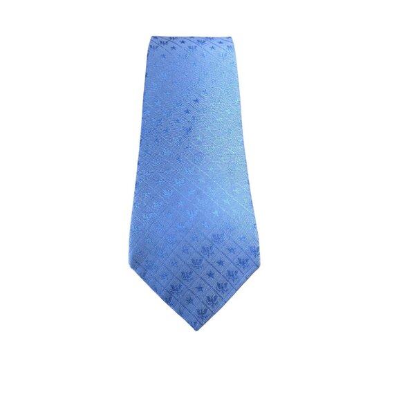 White House Historical Assn. Classic Blue Star Silk Tie - Picture 2 of 7
